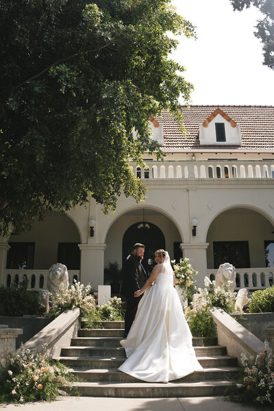 Romantic botanical wedding at The Pearl San Francisco.