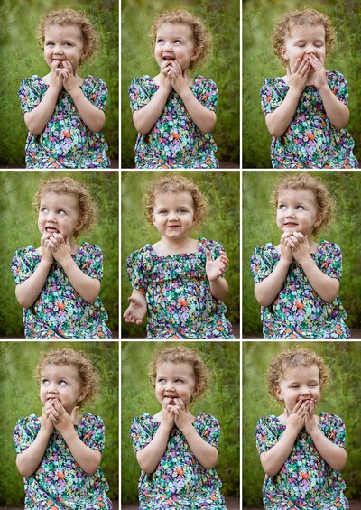 Child photo series by California portrait photographer