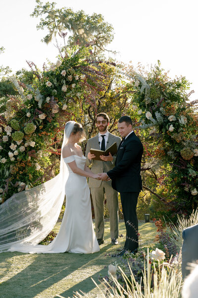 Wedding at Montage Healdsburg By Elizabeth Warrick, Solmaz Burke, Flowers by Edgar