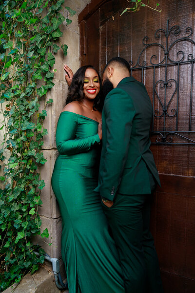 Intimate couple pose taken by Dallas wedding photographer Jameson Ray