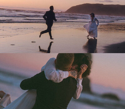 playful couple