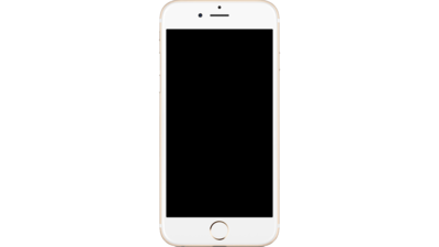 Blank iPhone