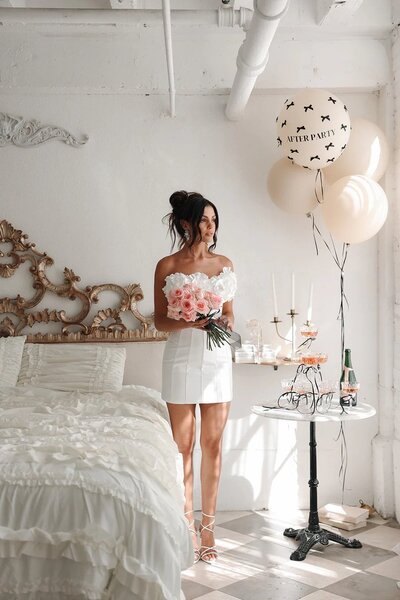 bodice mini dress Perfect Date Corset Mini Dress