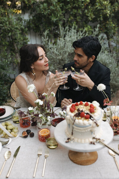 romantic photo of the bride and groom wedding reception etienne estate
