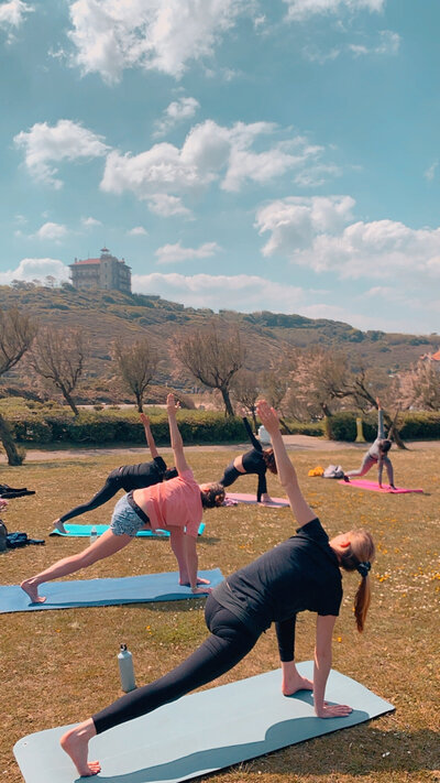 Bérénice Yoga cours plage