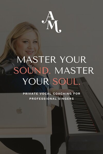 Colorful Brand Design and Showit Website for Vocal Coach