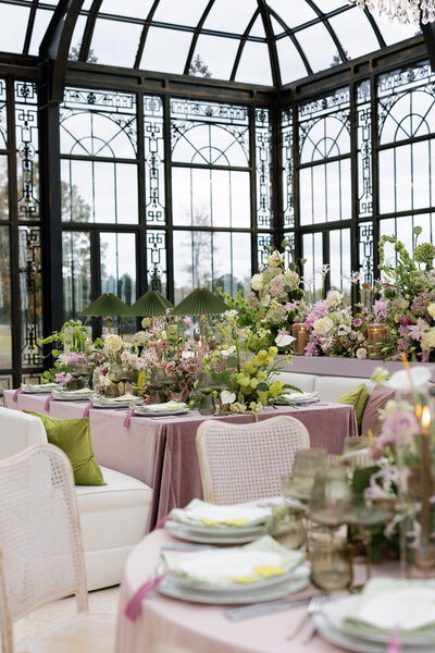 Florals from a destination wedding