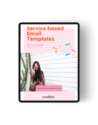 service based email templates