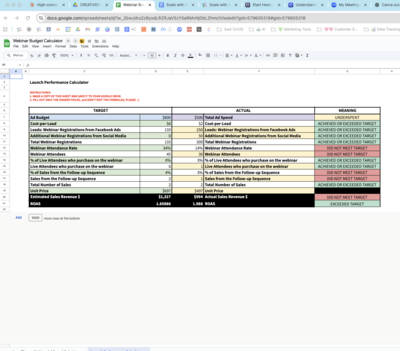 iPad screen showing the 5 Day Mini Training modules