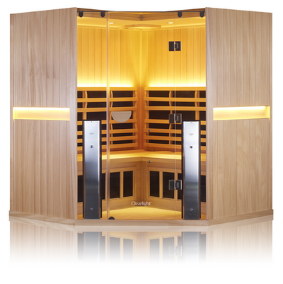 Clearlight Infrared Sauna Sanctury corner 4 person