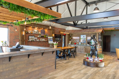 Hendersonville Tourism Office upfit built by Cooper Construction