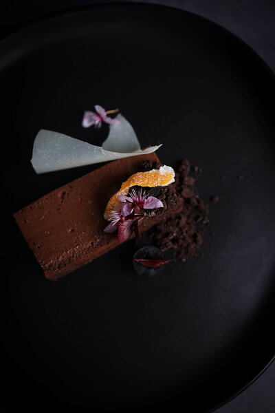 Chocolate Dessert Photo for Restaurant Menu