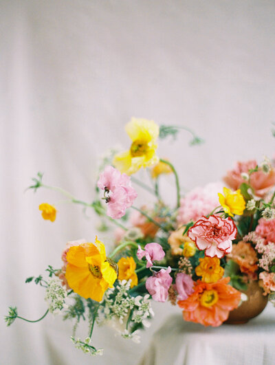 Colorful floral arrangement