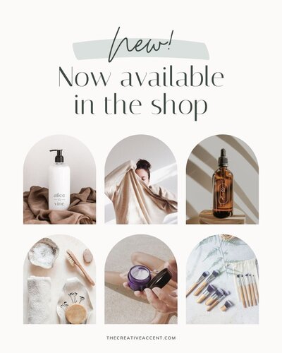 new product post design for instagram