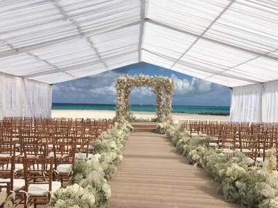 Beach Tent ed wedding wedding planner designer south beach miami