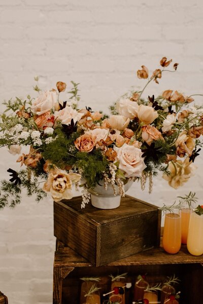 Images of past centerpieces from Ever Blooming Floral
