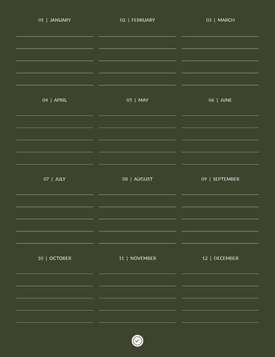 Notebook No 12 Digital Planner by Click 2 Plan-197