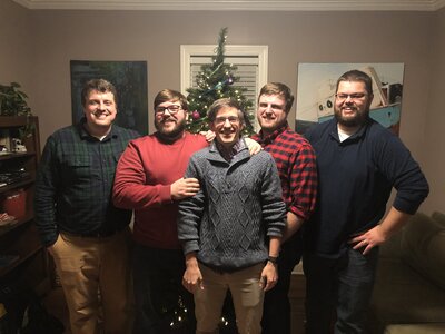 photographer marshall stephens and some of his high school friends