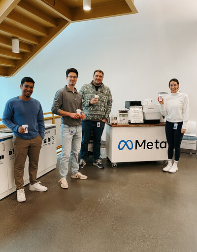 corporate coffee cart for events