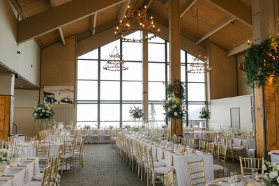 Champagne Power Room wedding Steamboat Springs