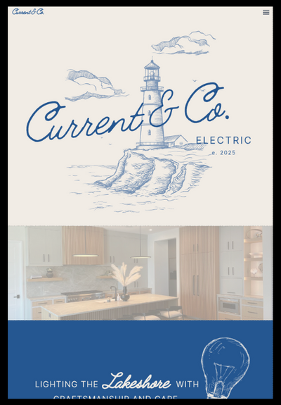 Custom Showit website design in West Michigan by Madison Paige Design Co.