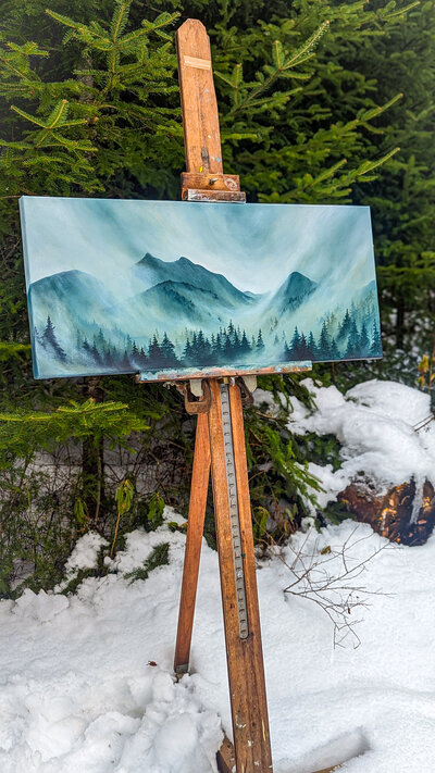 Contact Adirondack fine artist Caitlin Friebel- looking for something unique? lets create something beautiful together!
