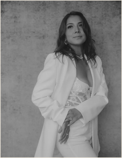 Nereida Portrait B&W | Nicole Chapman Design