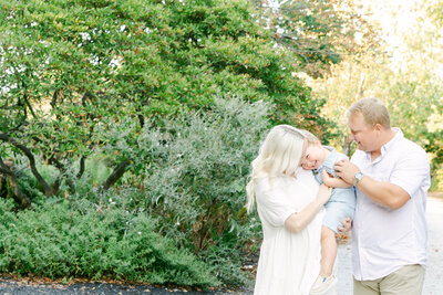 In home 1st birthday lifestyle photography session Dayton Ohio photographer