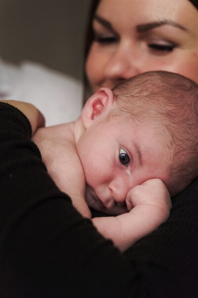 Bilde fra nyfødtfotografering