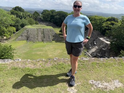 On top of Myan Ruin
