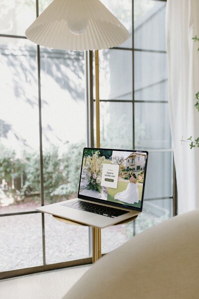Showit template mockup