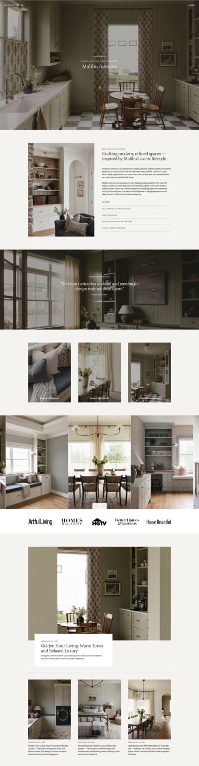Interior Design Website Designer - Web Designer for Interior Designers - Showit Website Templates for Interior Designers - Coastal Template Co - Flodesk Newsletter Templates - Canva Instagram Templates - The Laguna