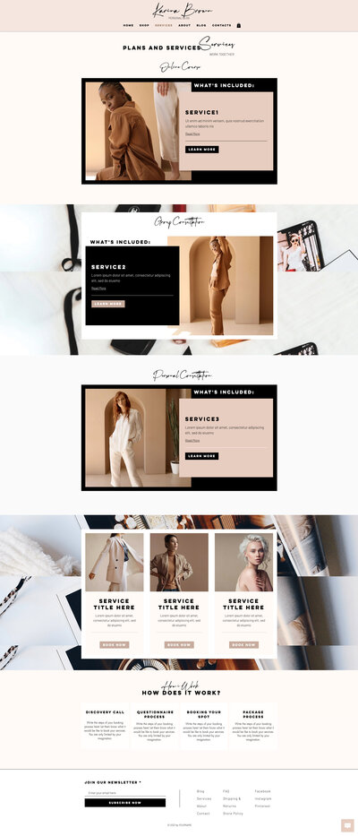 Wix website template that will take your website to the next ...