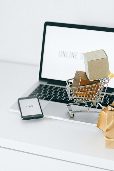 Online shopping image