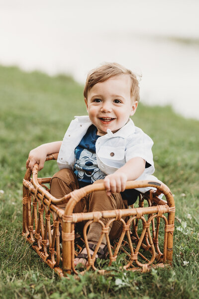 1.5 year old portrait at a Lifestyle outdoor family session at Shrewsburry dean park by westborough family photographer Ivy Lulu Photography