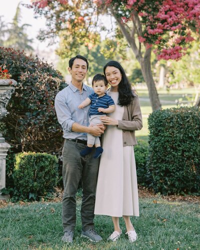 family of bay area wedding florist in the east bay