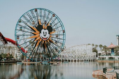 My favorite thing to do at Disneyland is walking around, watching the musical sideshows and eating ice cream.