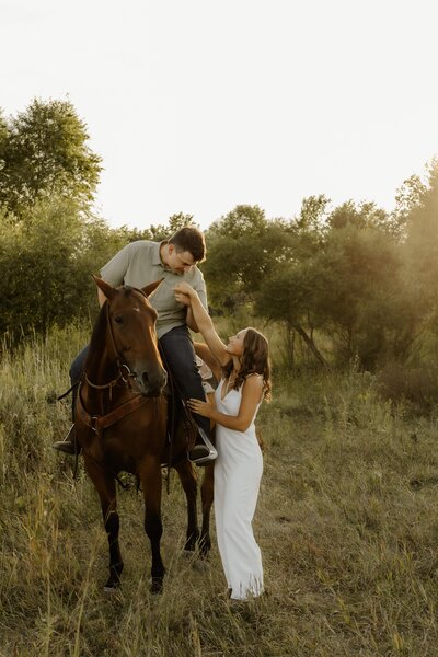Joyful, authentic engagement photography session.
