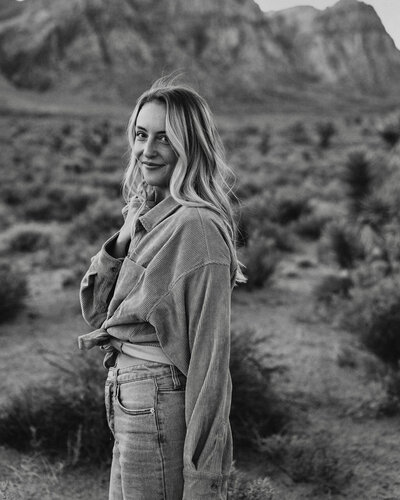 woman standing outside while smiling