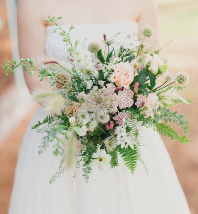 Boston and Burke wedding flowers bridal bouquet