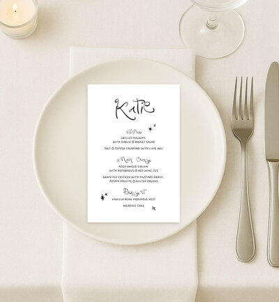 Printed round place mat  for your audio guest book phone display