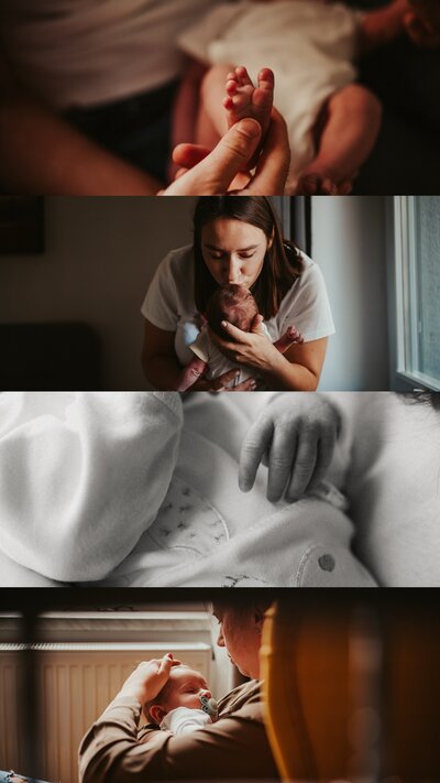 novorozenecké focení u vás doma