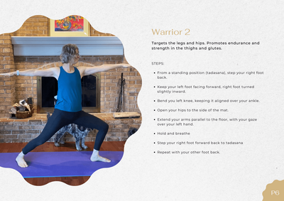 thumbnail of page of free guide, 5 Essential Yoga Poses to Prevent Knee Pain