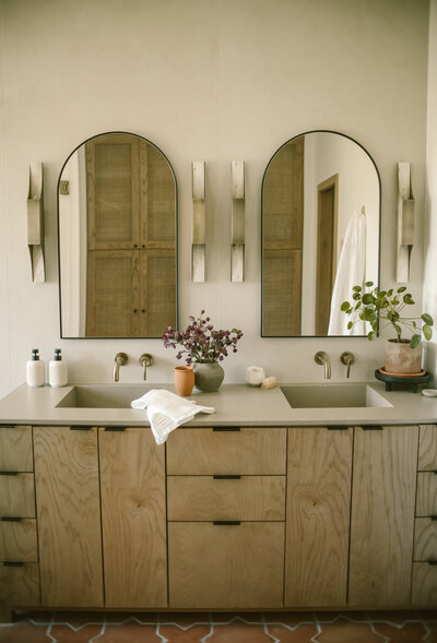 Plaster Bathroom Saltillo Floor