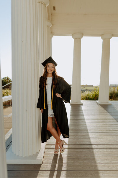 San Diego Senior Photo Shoot at Sunset cliffs point loma PLNU  graduation beach ocean cliffs senior photography san diego senior portrait photographer - PLNU SDSU UCSD USD