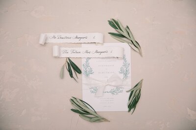Place Card Scroll