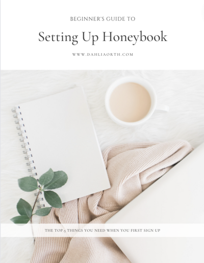 Free Guide for Setting Up Honeybook