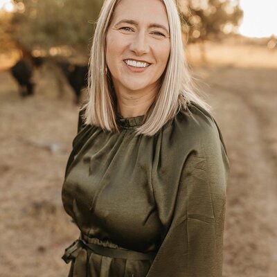 Female entrepreneur smiling