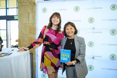 Brittany Hodak book signing for Creating Superfans