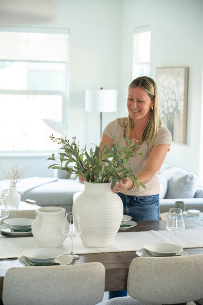 Occupied home staging services Vancouver home